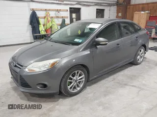2014 Ford Focus SE with VIN 1FADP3F26EL446138, listed as a IAAI auction lot 42007291 with 201,261 mi miles. Bid and sale history available at carsss.com. Image 17.