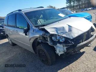 2007 Toyota Sienna CE with VIN 5TDZK23CX7S041018, listed as a IAAI auction lot 41838454 with 249,644 mi miles. Bid and sale history available at carsss.com. Image 1.