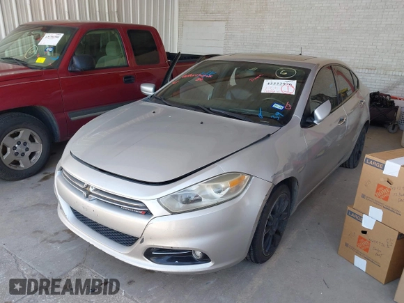 2013 Dodge Dart Limited with VIN 1C3CDFCH1DD285395, listed as a IAAI auction lot 42222976 with 130,719 mi miles and . Bid and sale history available at DreamBid. Image 2.