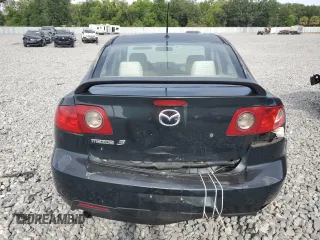 2006 Mazda 3 i with VIN JM1BK12F761483967, listed as a Copart auction lot 54204115 with 60,871 mi miles and Salvage Title. Bid and sale history available at carsss.com. Image 6.