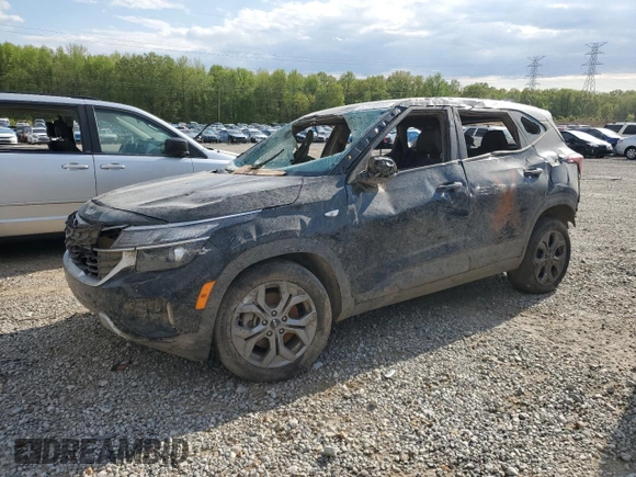 2024 Kia Seltos LX with VIN KNDEPCAA1R7474831, listed as a Copart auction lot 52188665 with 32,703 mi miles and Non repairable. Bid and sale history available at DreamBid. Image 1.
