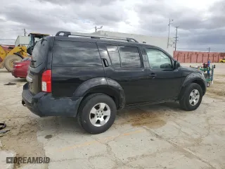 2008 Nissan Pathfinder S with VIN 5N1AR18U48C630584, listed as a Copart auction lot 48613585 with 168,697 mi miles and Clean Title. Bid and sale history available at carsss.com. Image 3.