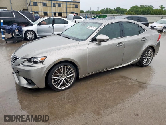 2016 Lexus IS 200t with VIN JTHBA1D22G5027509, listed as a Copart auction lot 60211255 with 59,309 mi miles and Salvage title. Bid and sale history available at DreamBid. Image 1.