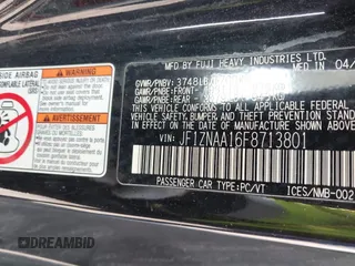 2015 Scion FR-S with VIN JF1ZNAA16F8713801, listed as a IAAI auction lot 42083355 with 117,367 mi miles and . Bid and sale history available at DreamBid. Image 9.