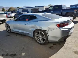 2018 Chevrolet Camaro 2LT with VIN 1G1FD1RS0J0130315, listed as a Copart auction lot 82207654 with 97,986 mi miles and Salvage Title. Bid and sale history available at carsss.com. Image 2.