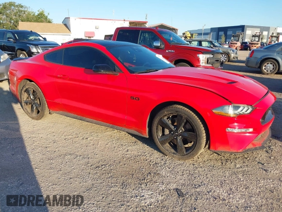 2021 Ford Mustang GT with VIN 1FA6P8CF8M5102178, listed as a IAAI auction lot 41996175 with 76,540 mi miles and . Bid and sale history available at DreamBid. Image 1.