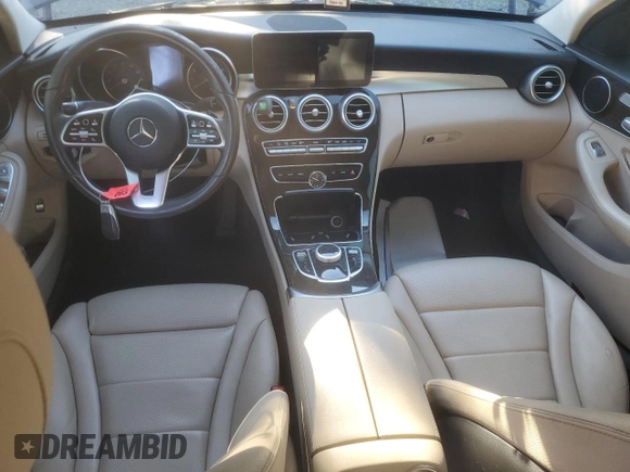 2020 Mercedes-Benz C C 300 with VIN 55SWF8DB9LU323308, listed as a Copart auction lot 84471684 with Not Provided miles and Salvage Title. Bid and sale history available at carsss.com. Image 8.