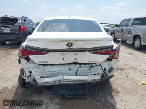 2021 Lexus ES 350 F Sport with VIN 58AGZ1B16MU098924, listed as a IAAI auction lot 42039190 with 41,786 mi miles and . Bid and sale history available at DreamBid. Image 17.