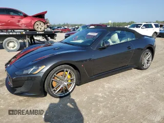 2017 Maserati GranTurismo Convertible Sport with VIN ZAM45VMA1H0227031, listed as a Copart auction lot 87000564 with 3,911 mi miles and Salvage Title. Bid and sale history available at carsss.com. Image 1.