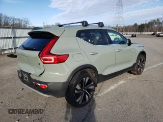2023 Volvo XC40 Plus Bright Theme with VIN YV4L12UN6P2099852, listed as a Copart auction lot 86866294 with 13,540 mi miles and Salvage Title. Bid and sale history available at DreamBid. Image 3.