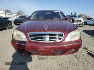2001 Mercedes-Benz S 320/430/500 z VIN WDBNG75J11A146557, wystawiony jako Copart lot #84122014 z przebiegiem 90 359 mil mil oraz Czysty tytuł • Clean title. Historia ofert i sprzedaży dostępna na DreamBid. Obrazek 5.