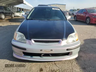 1998 Honda Civic DX with VIN 1HGEJ6127WL054586, listed as a Copart auction lot 48623585 with 328,988 mi miles and Salvage Title. Bid and sale history available at carsss.com. Image 5.