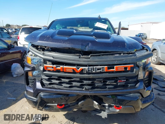 2022 Chevrolet Silverado 1500 Custom Trail Boss with VIN 3GCPDCEK9NG608262, listed as a IAAI auction lot 41317046 with 1 mi miles. Bid and sale history available at carsss.com. Image 6.