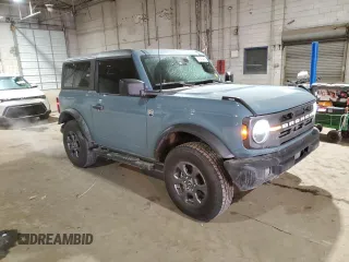 2023 Ford Bronco with VIN 1FMDE5AH2PLC08096, listed as a Copart auction lot 41843445 with 12,031 mi miles and Salvage Title. Bid and sale history available at DreamBid. Image 4.