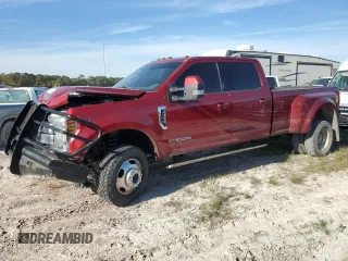 2018 Ford F-350 XL with VIN 1FT8W3DT7JEB10328, listed as a Copart auction lot 84231054 with 163,257 mi miles and Salvage Title. Bid and sale history available at DreamBid. Image 1.