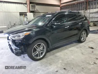 2017 Hyundai Santa Fe Limited Ultimate with VIN KM8SR4HF5HU243964, listed as a Copart auction lot 59485905 with 70,784 mi miles and Salvage title. Bid and sale history available at DreamBid. Image 1.