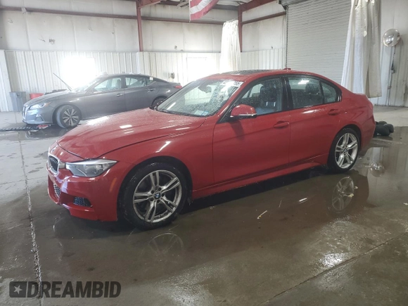 2015 BMW 3 Series 328i xDrive with VIN WBA3B5G59FNS19196, listed as a Copart auction lot 42254755 with 101,856 mi miles and Salvage Title. Bid and sale history available at carsss.com. Image 1.