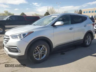 2018 Hyundai Santa Fe 2.4L z VIN 5XYZTDLB7JG572441, wystawiony jako Copart lot #52810145 z przebiegiem 106 578 mil mil oraz Szkoda całkowita • Salvage title. Historia ofert i sprzedaży dostępna na DreamBid. Obrazek 1.