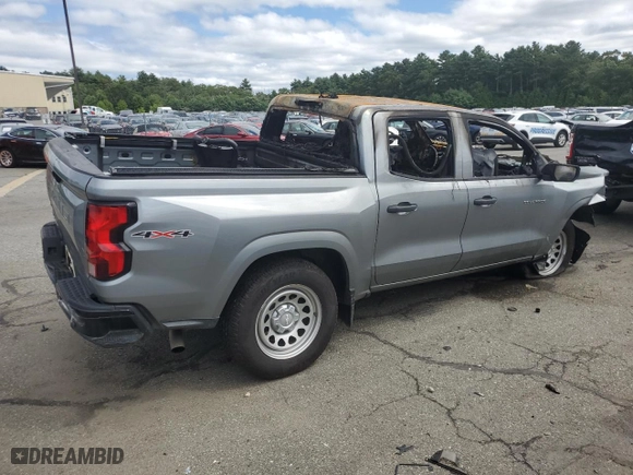 2023 Chevrolet Colorado 4WD Work Truck with VIN 1GCGTBEC0P1135939, listed as a Copart auction lot 67855854 with 0 mi miles and Salvage Title. Bid and sale history available at carsss.com. Image 3.