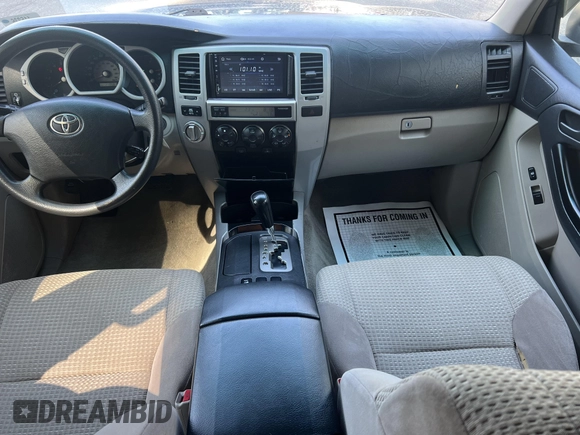 2004 Toyota 4Runner SR5 with VIN JTEBT14R340041772, listed as a IAAI auction lot 42143507 with 210,561 mi miles and . Bid and sale history available at DreamBid. Image 10.