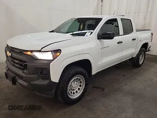 2023 Chevrolet Colorado 4WD Work Truck with VIN 1GCGTBEC5P1199989, listed as a IAAI auction lot 42674419 with 14,286 mi miles and . Bid and sale history available at DreamBid. Image 4.