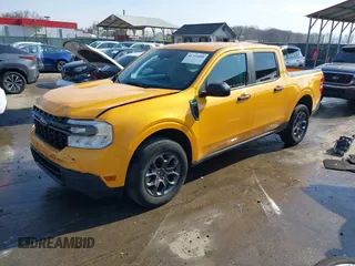 2022 Ford Maverick XL with VIN 3FTTW8E34NRA66569, listed as a IAAI auction lot 41714000 with 47,557 mi miles and . Bid and sale history available at DreamBid. Image 2.