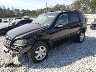 2004 Mercedes-Benz M 500 with VIN 4JGAB75E64A459993, listed as a Copart auction lot 47175775 with 166,218 mi miles and Salvage Title. Bid and sale history available at DreamBid. Image 1.