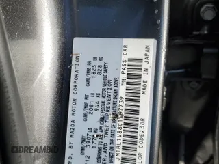 2012 Mazda 3 i Touring with VIN JM1BL1V88C1597739, listed as a Copart auction lot 86555454 with 111,309 mi miles and Salvage Title. Bid and sale history available at DreamBid. Image 12.