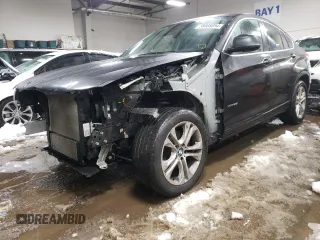 2017 BMW X4 xDrive28i with VIN 5UXXW3C33H0T79364, listed as a Copart auction lot 38008094 with 117,320 mi miles. Bid and sale history available at carsss.com. Image 1.