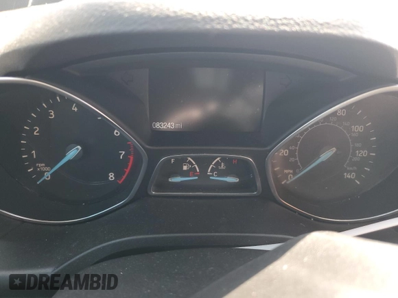 2017 Ford Escape Titanium with VIN 1FMCU9JD6HUD47758, listed as a Copart auction lot 50354405 with 83,243 mi miles and Salvage Title. Bid and sale history available at carsss.com. Image 9.