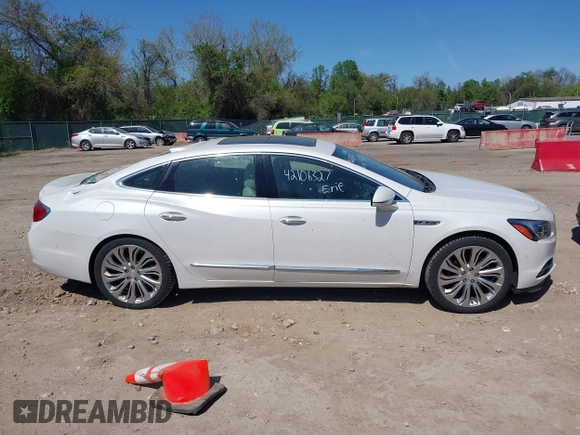 2017 Buick LaCrosse Premium with VIN 1G4ZR5SS4HU176557, listed as a IAAI auction lot 42106327 with 134,859 mi miles. Bid and sale history available at carsss.com. Image 13.