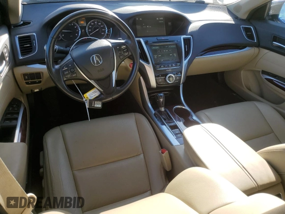 2016 Acura TLX with VIN 19UUB1F33GA000969, listed as a Copart auction lot 48366705 with 110,563 mi miles and Salvage Title. Bid and sale history available at carsss.com. Image 8.