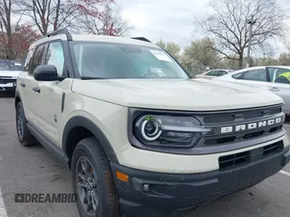 2024 Ford Bronco Sport Big Bend with VIN 3FMCR9B64RRF67202, listed as a IAAI auction lot 42028035 with 454 mi miles and . Bid and sale history available at DreamBid. Image 1.