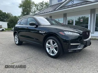 2017 Jaguar F-Pace 20d R-Sport with VIN SADCL2BN8HA088315, listed as a IAAI auction lot 42713068 with 77,319 mi miles and . Bid and sale history available at DreamBid. Image 1.