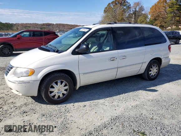 2007 Chrysler Town & Country LWB Limited with VIN 2A8GP64L27R170466, listed as a Copart auction lot 81991434 with 86,547 mi miles and Clean Title. Bid and sale history available at carsss.com. Image 1.