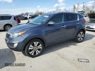 2011 Kia Sportage EX with VIN KNDPC3A26B7013580, listed as a Copart auction lot 50521635 with 79,424 mi miles and Salvage Title. Bid and sale history available at carsss.com. Image 1.