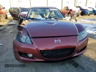 2006 Mazda RX-8 with VIN JM1FE173560205162, listed as a Copart auction lot 88785785 with Not Provided miles and Salvage Title. Bid and sale history available at DreamBid. Image 5.