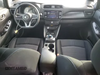 2022 Nissan LEAF SV Plus with VIN 1N4BZ1CV1NC563579, listed as a Copart auction lot 80015834 with 41,751 mi miles and Salvage Title. Bid and sale history available at DreamBid. Image 8.