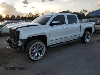 2017 GMC Sierra 1500 Denali with VIN 3GTU2PEJ3HG473081, listed as a Copart auction lot 78945404 with 137,797 mi miles and Salvage Title. Bid and sale history available at DreamBid. Image 1.