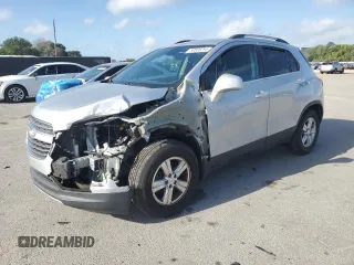 2016 Chevrolet Trax LT z VIN KL7CJLSB1GB533156, wystawiony jako Copart lot #50586295 z przebiegiem 110 312 mil mil oraz Nie do naprawy • Non repairable. Historia ofert i sprzedaży dostępna na DreamBid. Obrazek 1.
