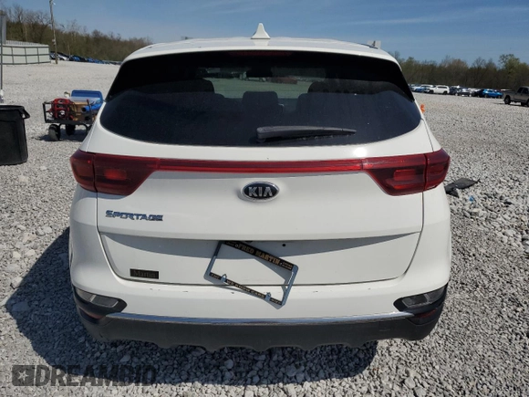2020 Kia Sportage LX with VIN KNDPMCAC6L7672217, listed as a Copart auction lot 54586355 with 72,661 mi miles and Clean Title. Bid and sale history available at carsss.com. Image 6.