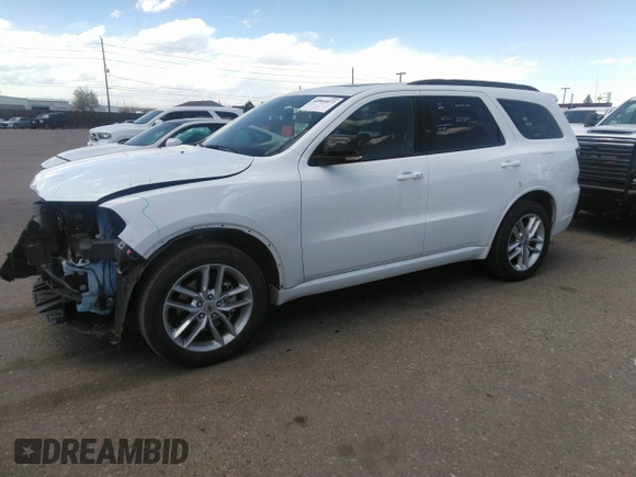 2023 Dodge Durango GT Plus with VIN 1C4RDJDG9PC580141, listed as a IAAI auction lot 42064872 with 41,803 mi miles and . Bid and sale history available at DreamBid. Image 15.
