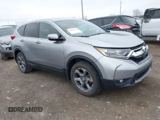 2017 Honda CR-V EX-L with VIN 2HKRW2H81HH609916, listed as a IAAI auction lot 41856345 with 125,167 mi miles. Bid and sale history available at carsss.com. Image 1.