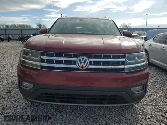 2018 Volkswagen Atlas SEL Premium with VIN 1V2NR2CA4JC575843, listed as a Copart auction lot 54007065 with 114,873 mi miles and Salvage title. Bid and sale history available at DreamBid. Image 5.
