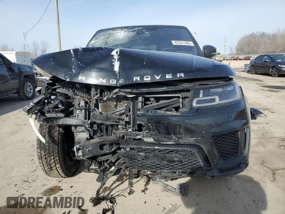 2018 Land Rover Range Rover Sport HSE with VIN SALWR2RV2JA191693, listed as a Copart auction lot 42331355 with 100,487 mi miles and Salvage Title. Bid and sale history available at carsss.com. Image 5.