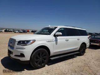 2023 Lincoln Navigator L Reserve with VIN 5LMJJ3LGXPEL16961, listed as a Copart auction lot 54719084 with 2,201 mi miles and Salvage Title. Bid and sale history available at carsss.com. Image 1.