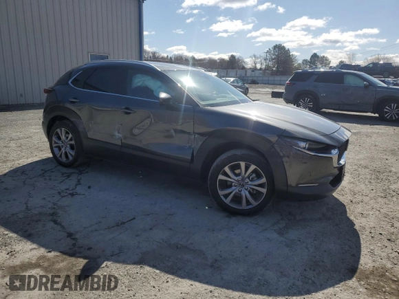 2023 Mazda CX-30 2.5 S Select Package with VIN 3MVDMBBM3PM572719, listed as a Copart auction lot 51865635 with 12,619 mi miles and Salvage Title. Bid and sale history available at carsss.com. Image 4.