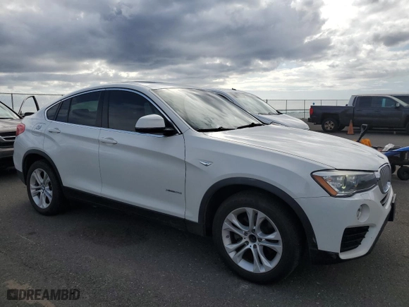 2016 BMW X4 xDrive28i with VIN 5UXXW3C54G0M90179, listed as a Copart auction lot 87651695 with NaN miles and Non Repairable. Bid and sale history available at carsss.com. Image 4.