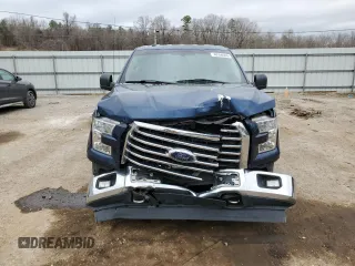 2017 Ford F-150 XL with VIN 1FTEW1EF4HFB05530, listed as a Copart auction lot 48358505 with 152,946 mi miles and Salvage Title. Bid and sale history available at carsss.com. Image 5.