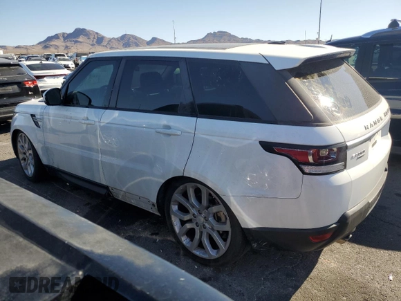 2015 Land Rover Range Rover Sport HSE with VIN SALWR2VF4FA508170, listed as a Copart auction lot 55608405 with 116,946 mi miles and Clean Title. Bid and sale history available at DreamBid. Image 2.